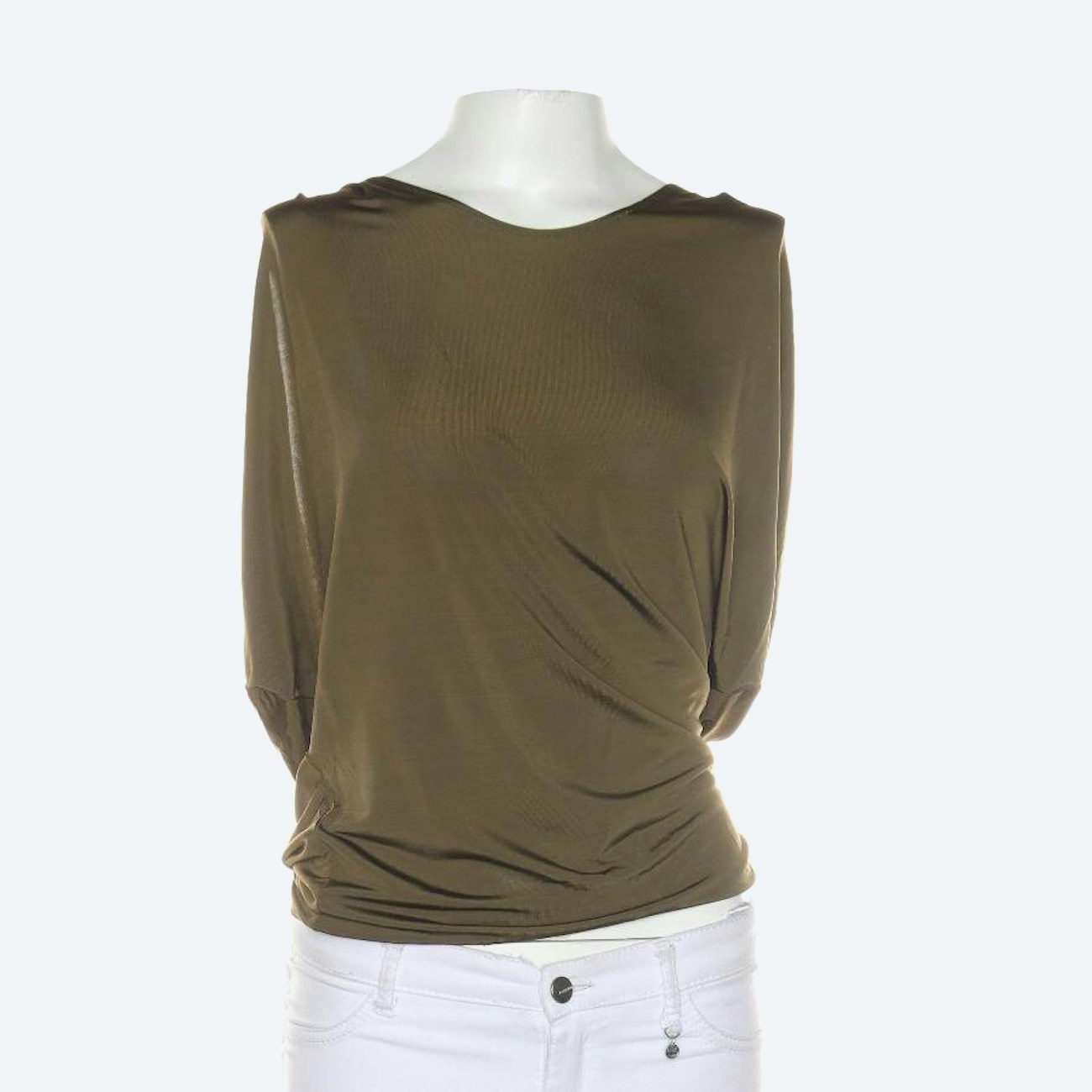 Image 1 of Top XS Olive Green in color Green | Vite EnVogue