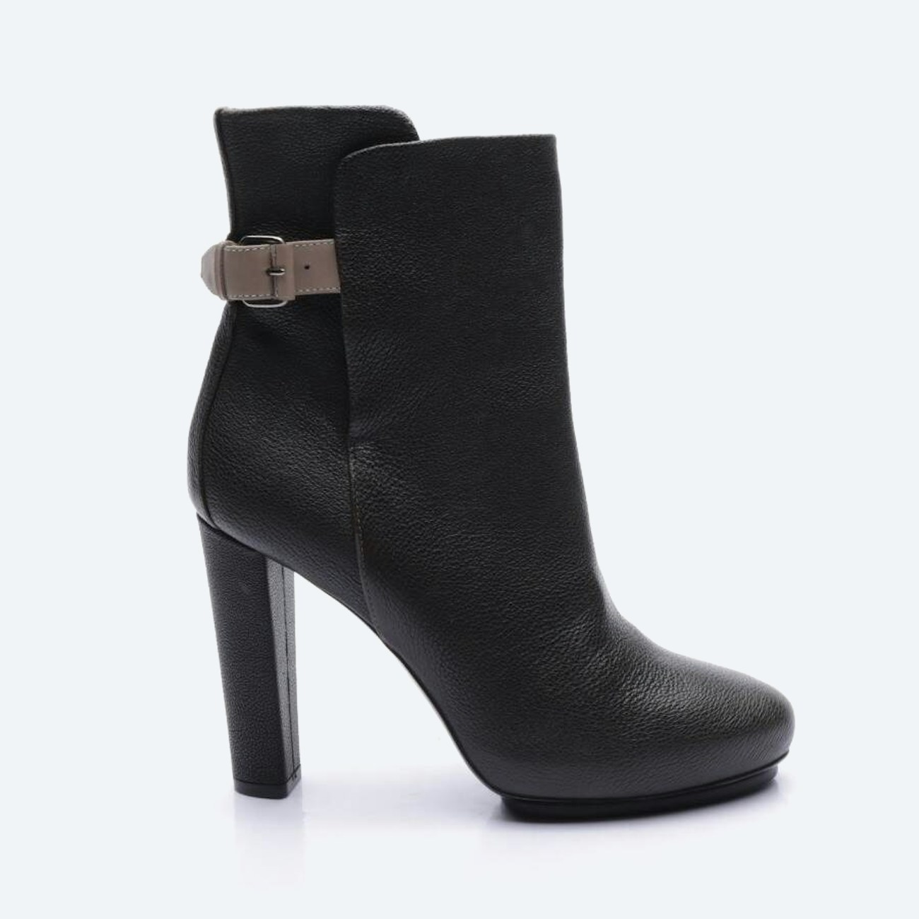 Image 1 of Ankle Boots EUR 39 Dark Gray in color Gray | Vite EnVogue