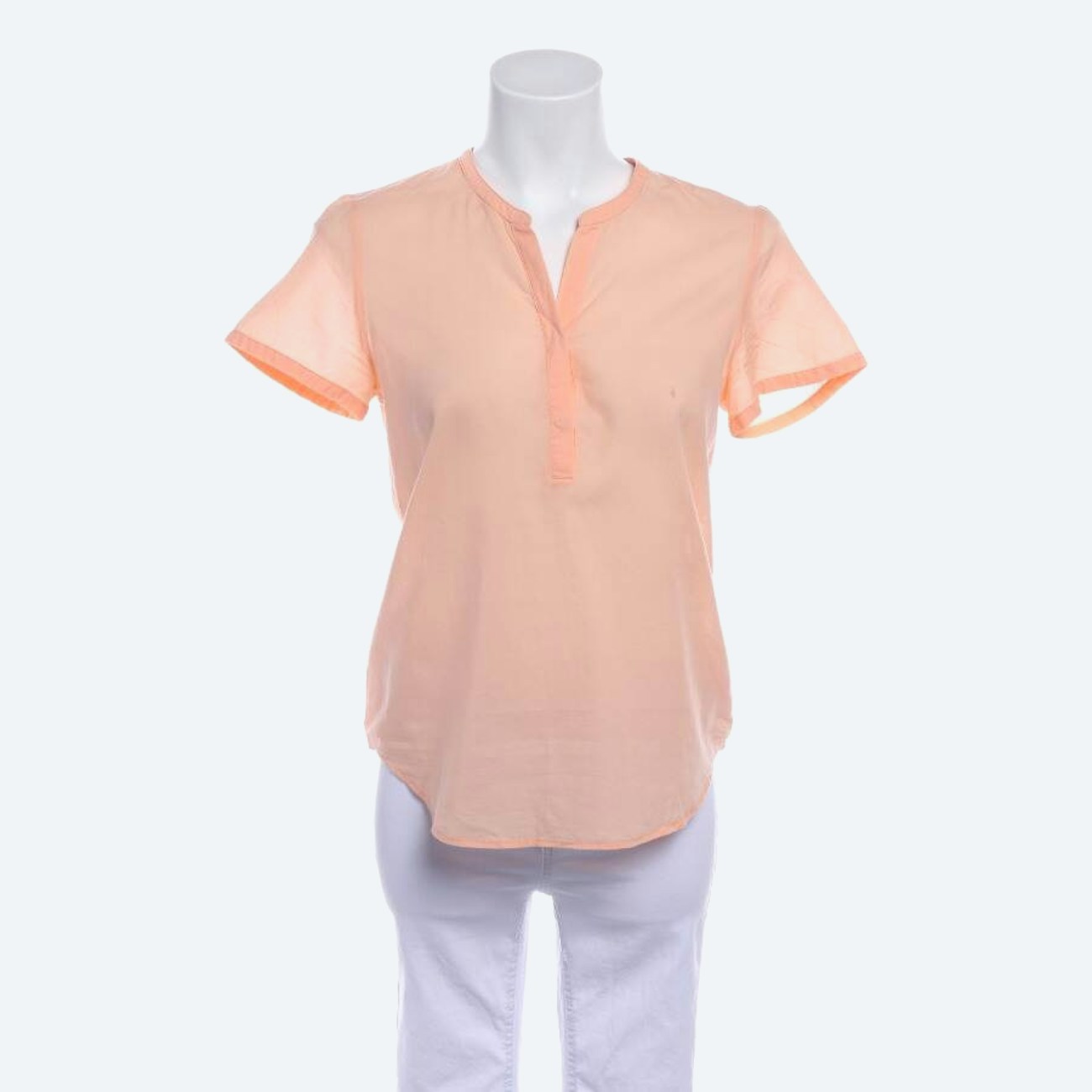 Image 1 of Shirt 34 Peach in color Orange | Vite EnVogue