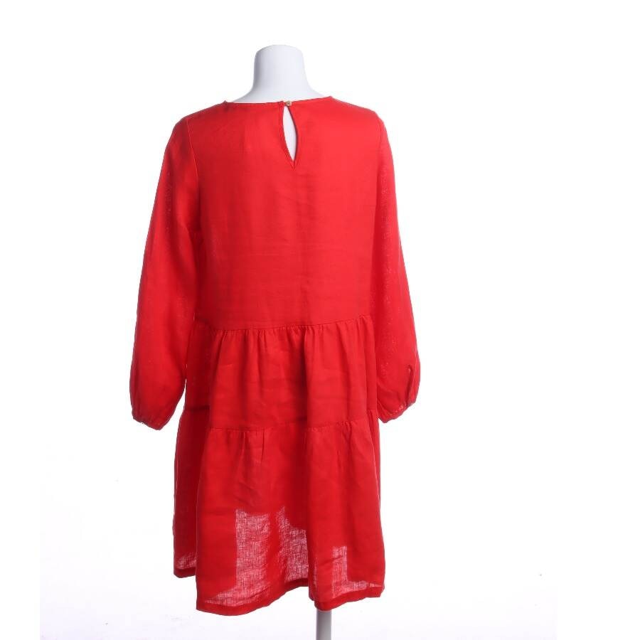 Image 2 of Linen Dress S Red in color Red | Vite EnVogue