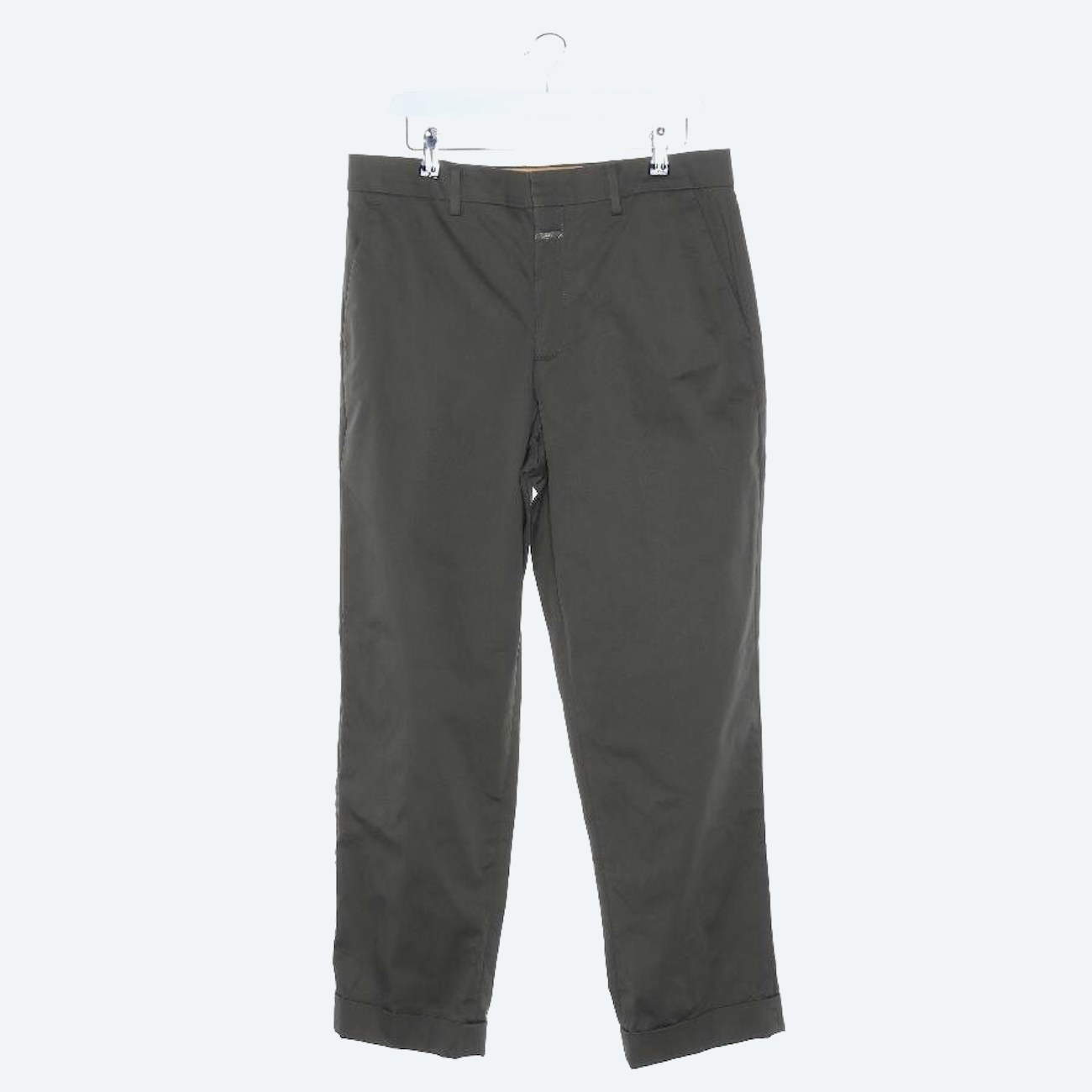 Image 1 of Trousers W30 Dark Green in color Green | Vite EnVogue