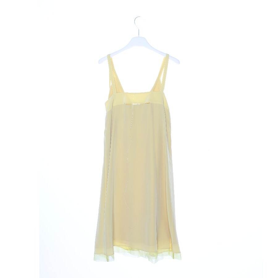 Image 2 of Silk Dress 36 Yellow in color Yellow | Vite EnVogue