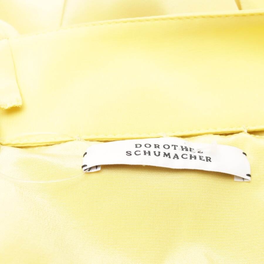 Image 4 of Silk Dress 36 Yellow in color Yellow | Vite EnVogue