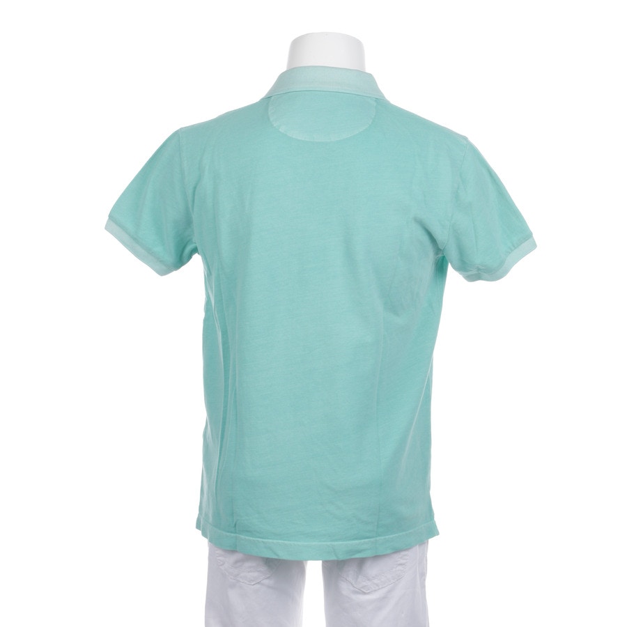 Image 2 of Polo Shirt M Turquoise in color Blue | Vite EnVogue