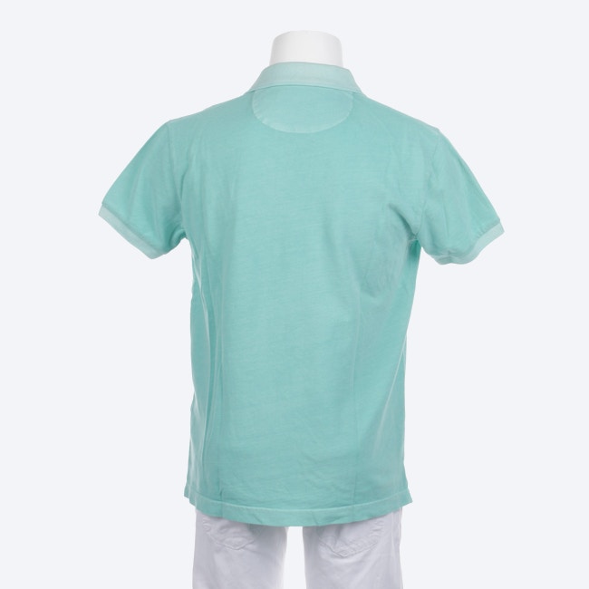 Image 2 of Polo Shirt M Turquoise in color Blue | Vite EnVogue