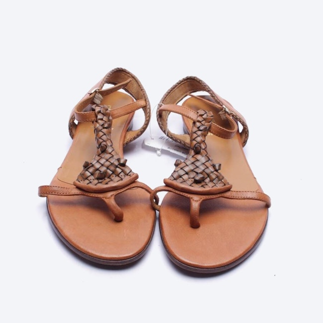 Image 2 of Sandals EUR 37 Brown in color Brown | Vite EnVogue
