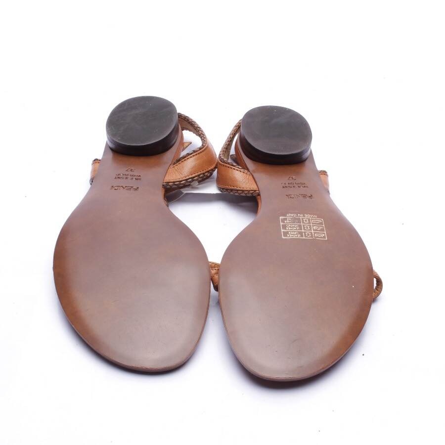 Image 4 of Sandals EUR 37 Brown in color Brown | Vite EnVogue