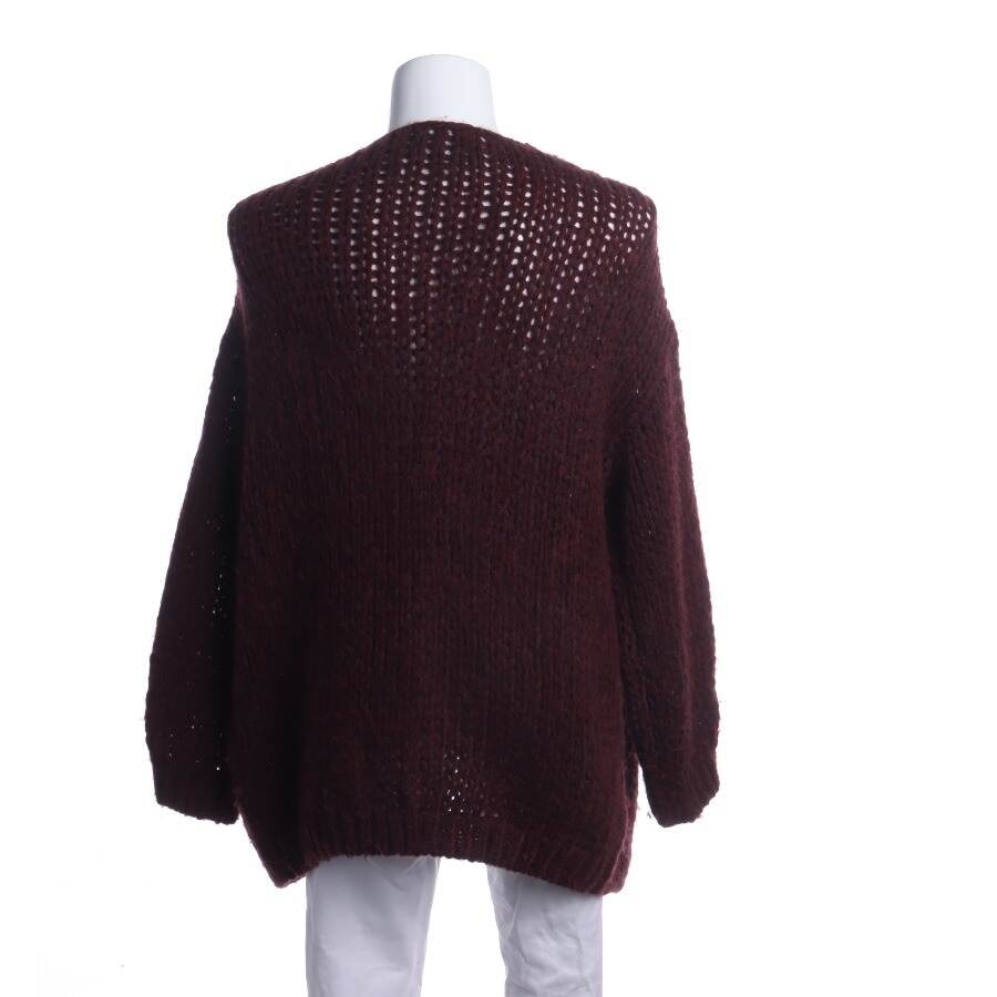 Image 2 of Cardigan 34 Bordeaux in color Red | Vite EnVogue