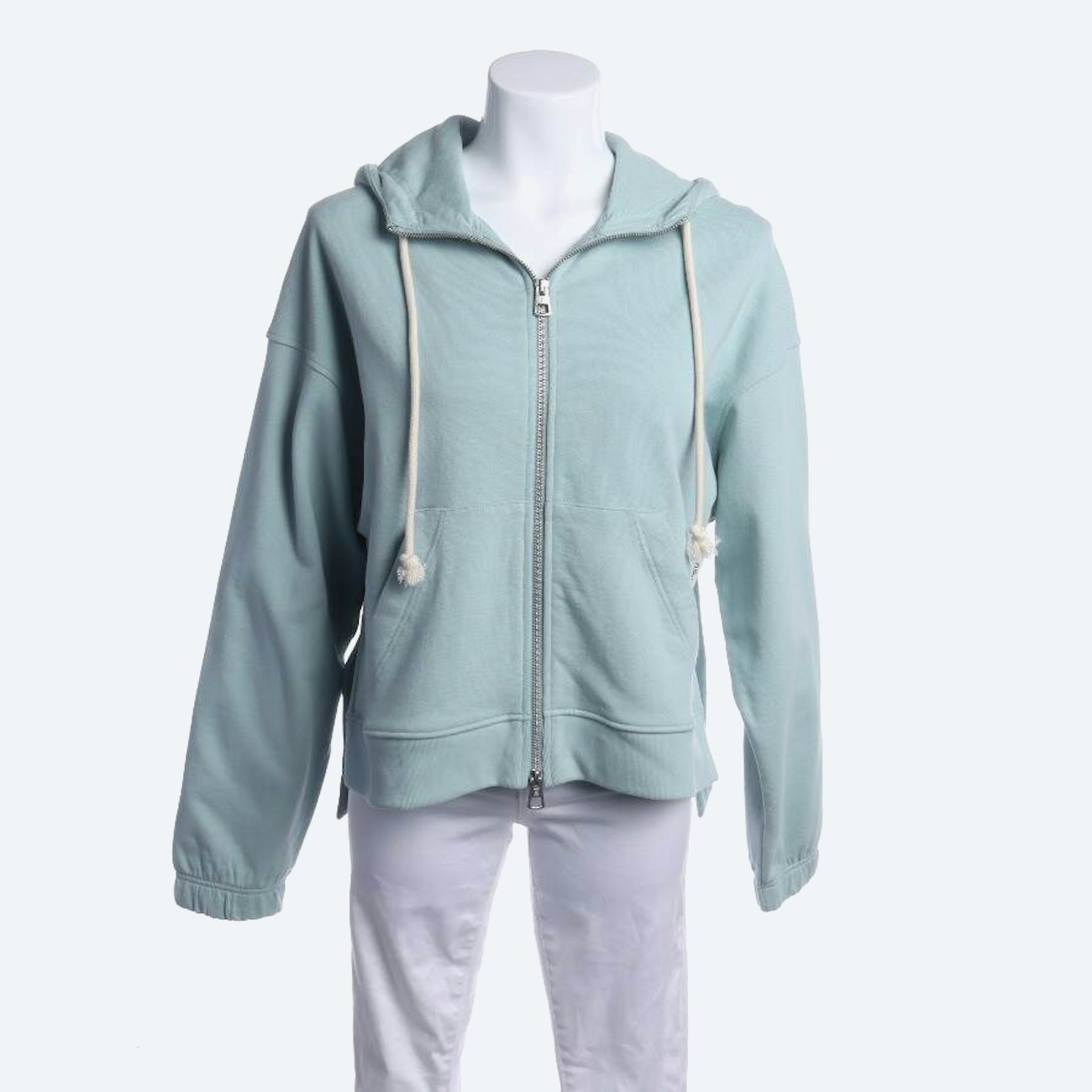 Image 1 of Sweat Jacket 2XS Turquoise in color Blue | Vite EnVogue