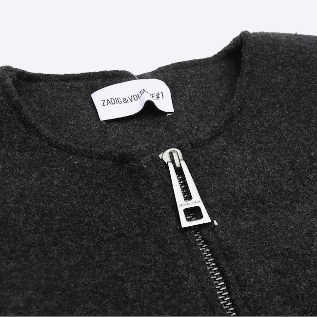 Image 3 of Wool Jacket M Dark Gray in color Gray | Vite EnVogue
