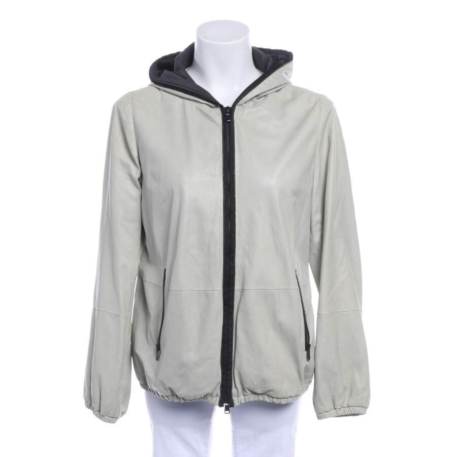 Image 1 of LeatherJacket 36 Gray in color Gray | Vite EnVogue