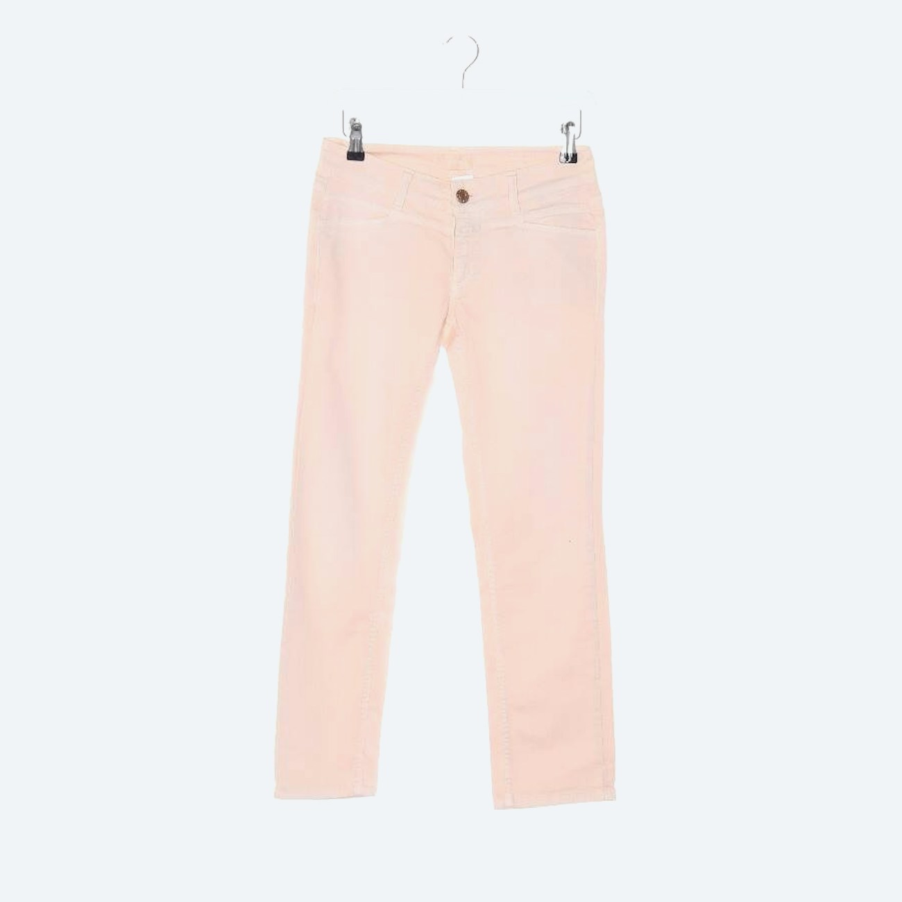 Image 1 of Jeans Straight Fit W26 Peach in color Orange | Vite EnVogue