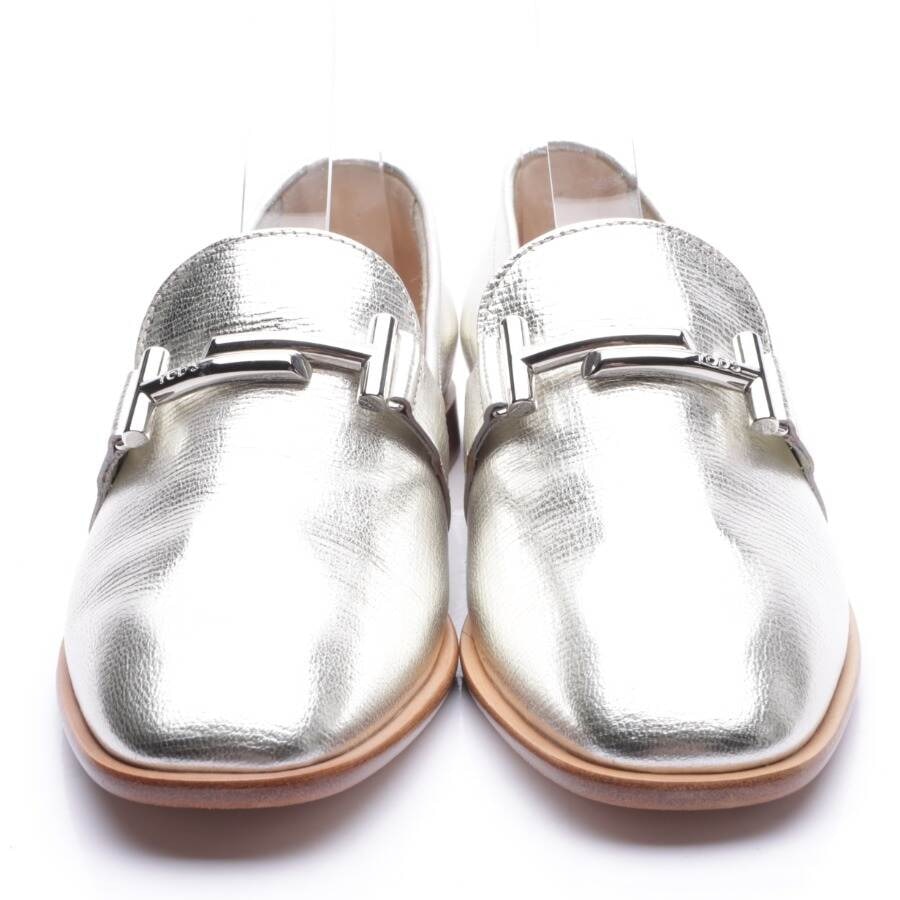 Image 2 of Loafers EUR 37 Silver in color Metallic | Vite EnVogue