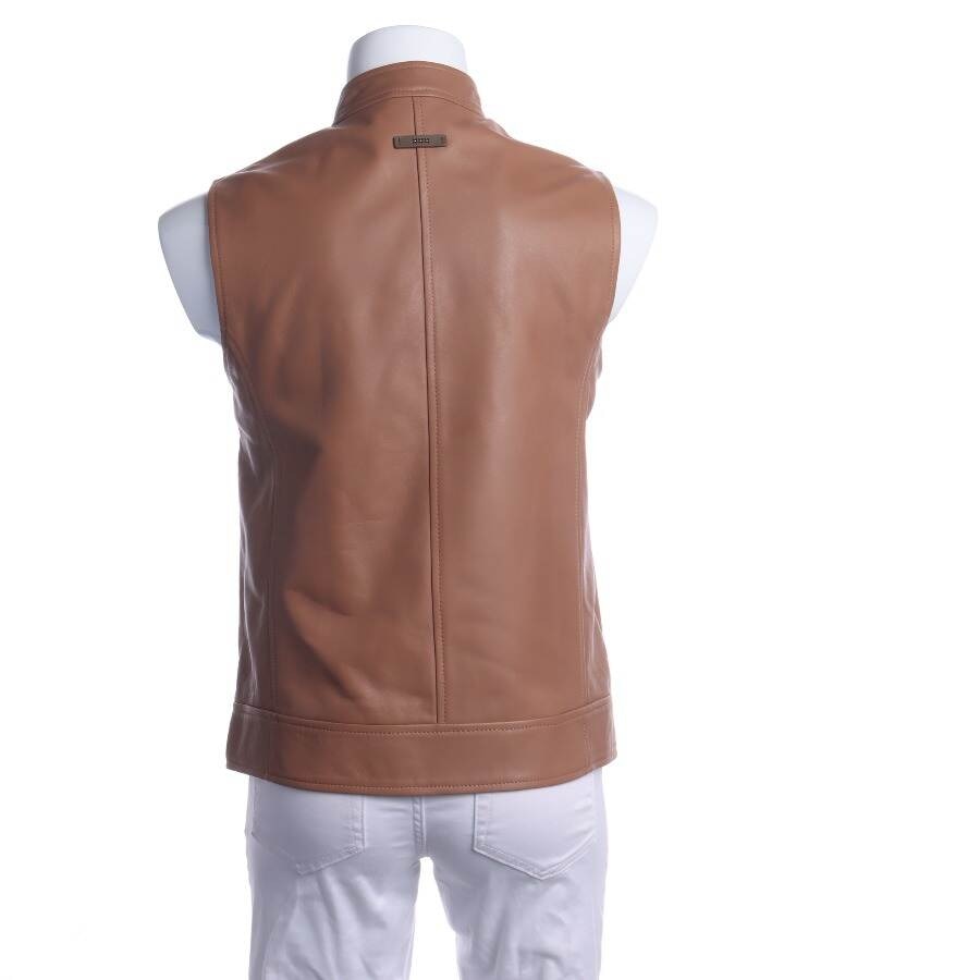 Image 2 of Leather Vest 34 Brown in color Brown | Vite EnVogue