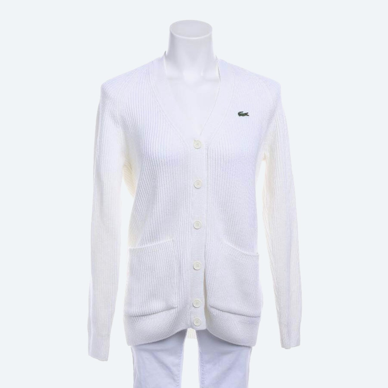 Image 1 of Cardigan XS White in color White | Vite EnVogue