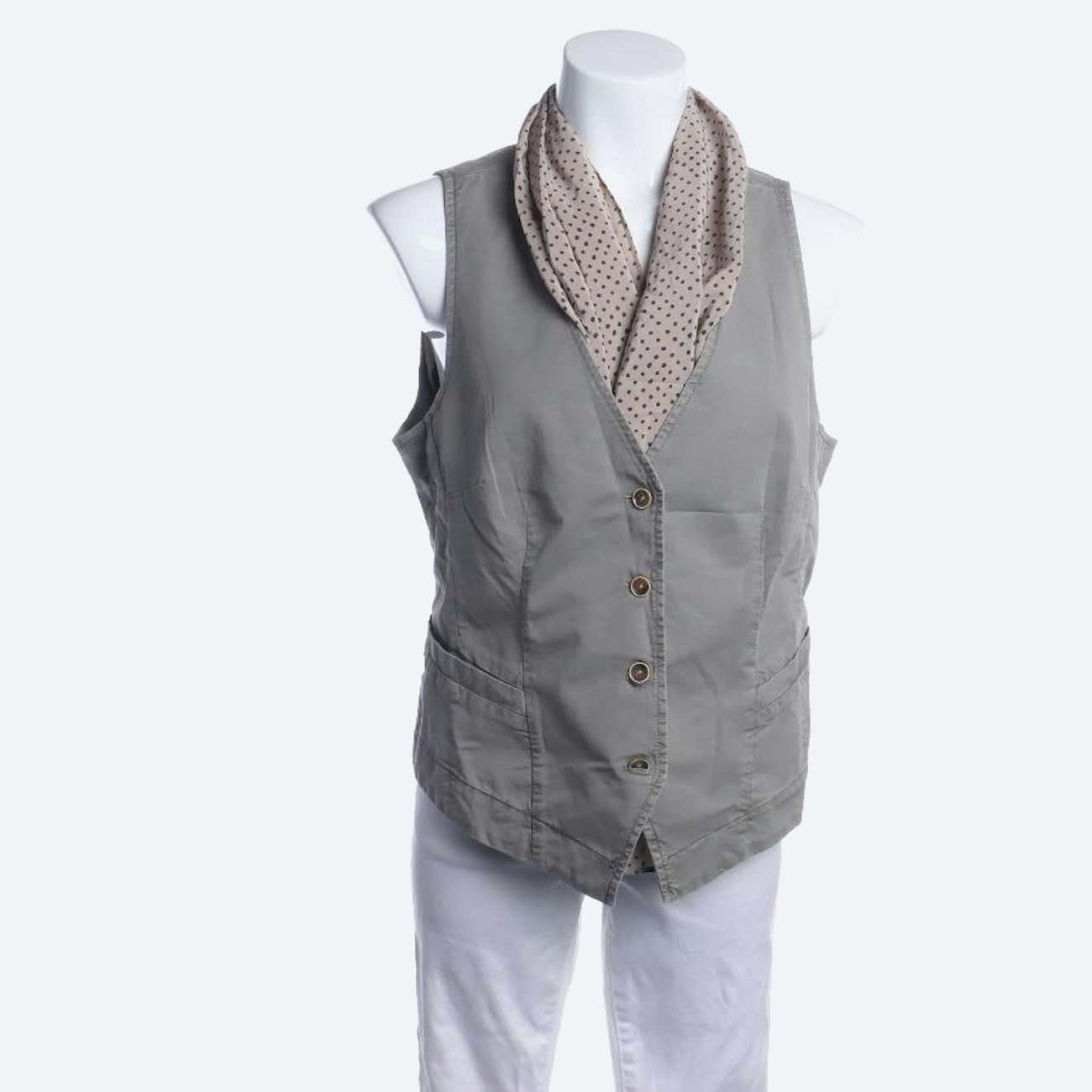 Image 1 of Vest 42 Gray in color Gray | Vite EnVogue