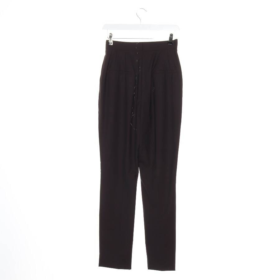Image 2 of Trousers 34 Bordeaux in color Red | Vite EnVogue