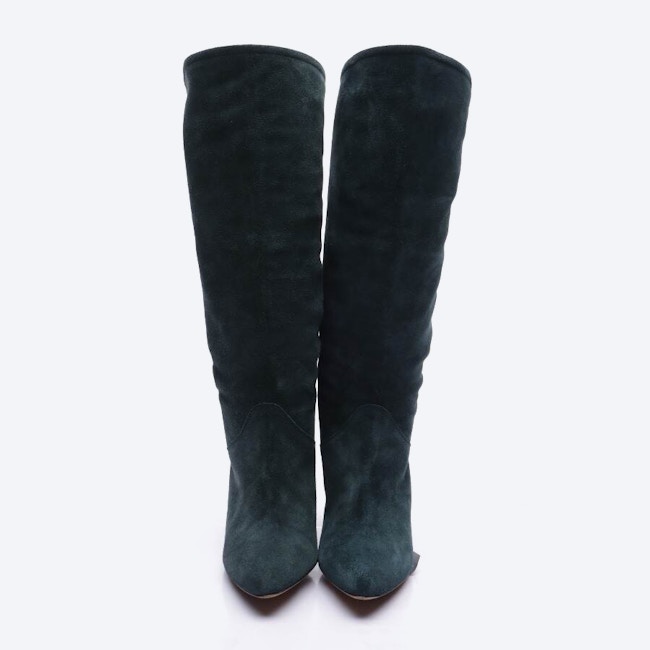 Image 2 of Boots EUR38 Green in color Green | Vite EnVogue