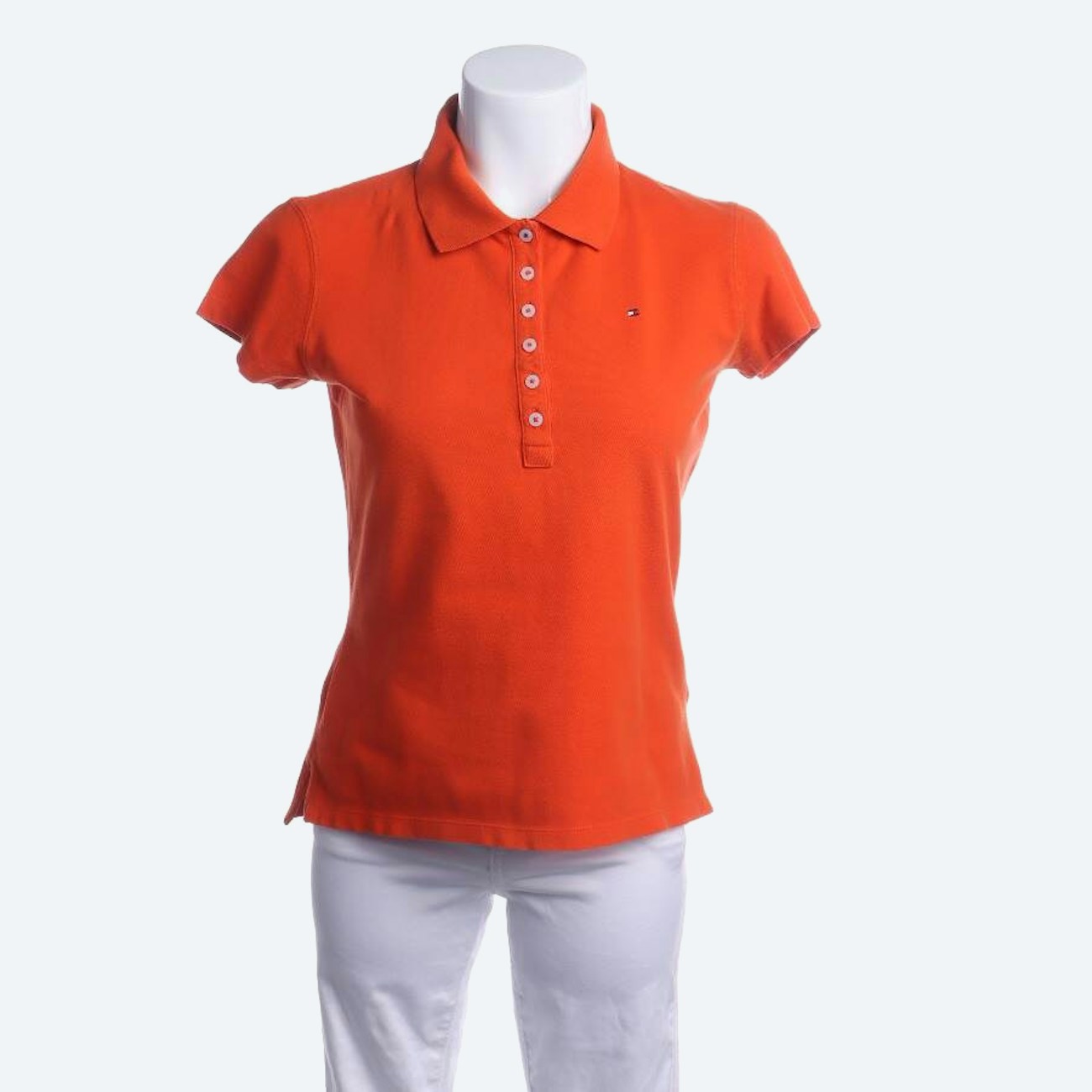 Bild 1 von Poloshirt M Dunkelorange in Farbe Orange | Vite EnVogue