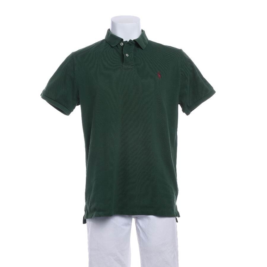 Image 1 of Polo Shirt L Dark Green in color Green | Vite EnVogue