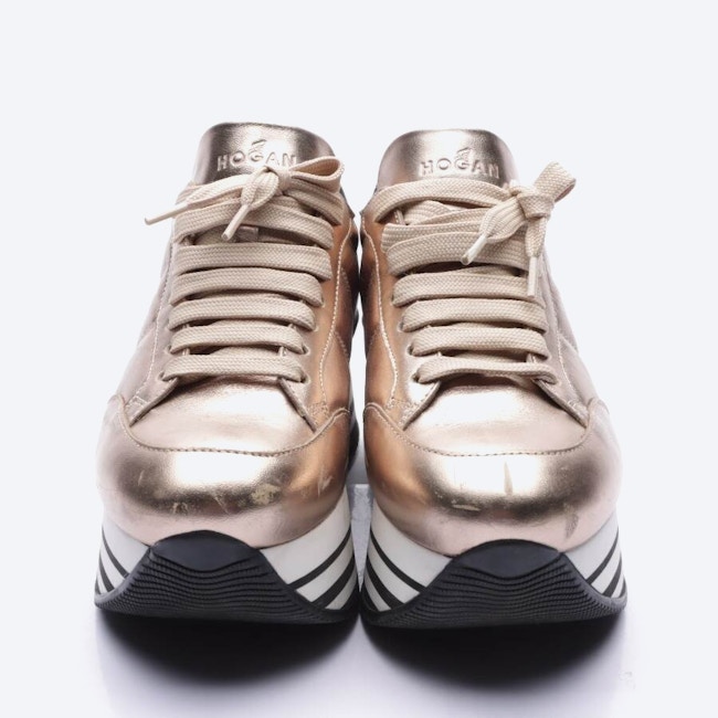 Image 2 of Sneakers EUR 36.5 Gold in color Metallic | Vite EnVogue