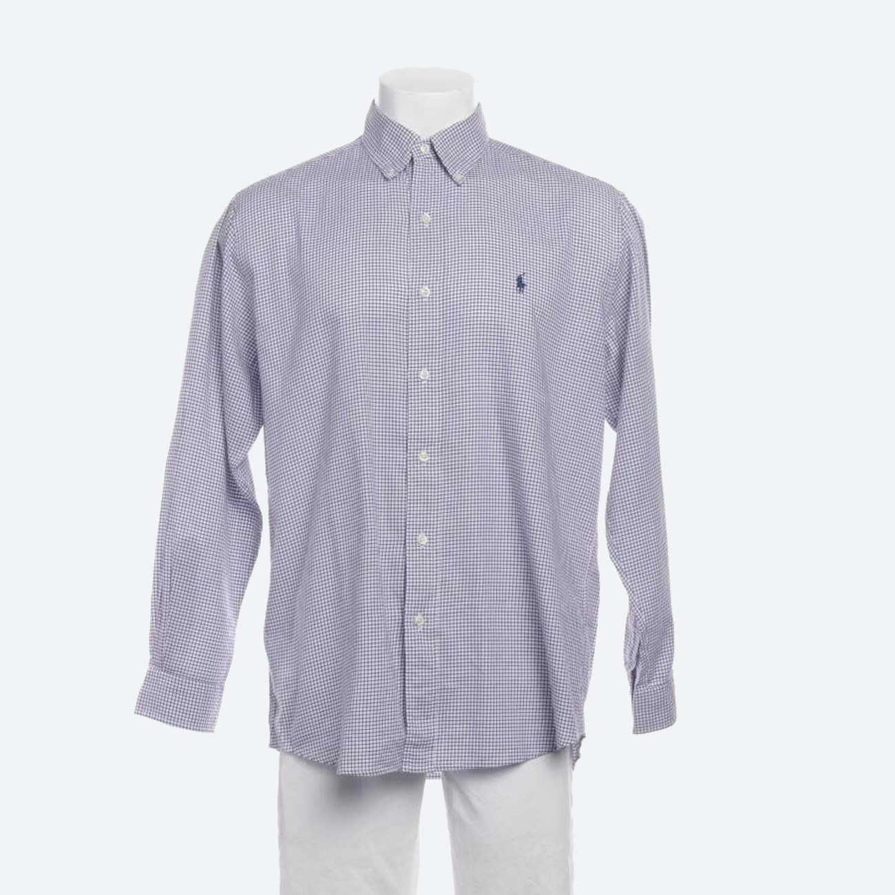 Image 1 of Casual Shirt 15.5 Purple in color Purple | Vite EnVogue