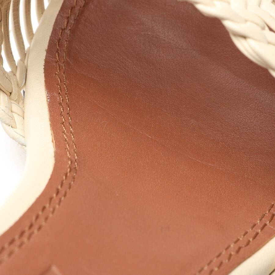 Bild 6 von Sandaletten EUR 37 Beige in Farbe Weiß | Vite EnVogue