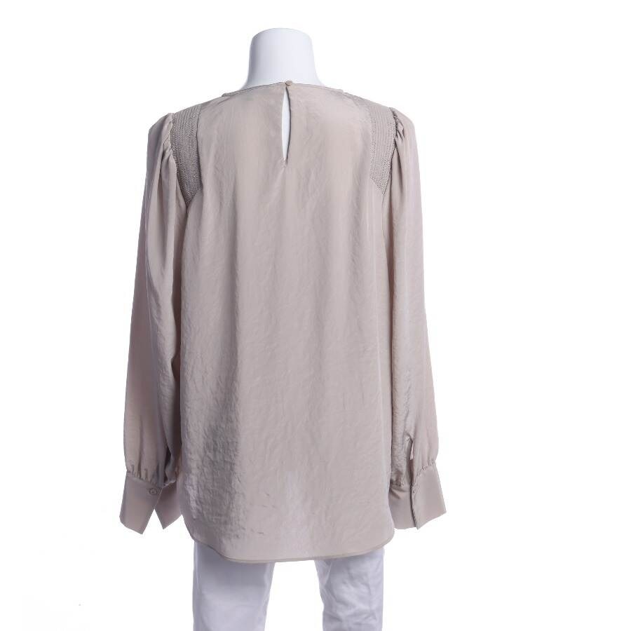 Image 2 of Shirt Blouse 42 Beige in color White | Vite EnVogue