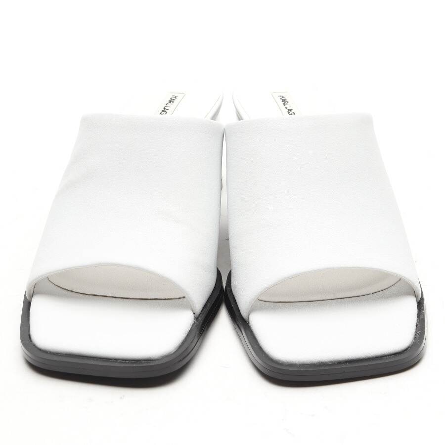 Image 2 of Heeled Sandals EUR 36 White in color White | Vite EnVogue