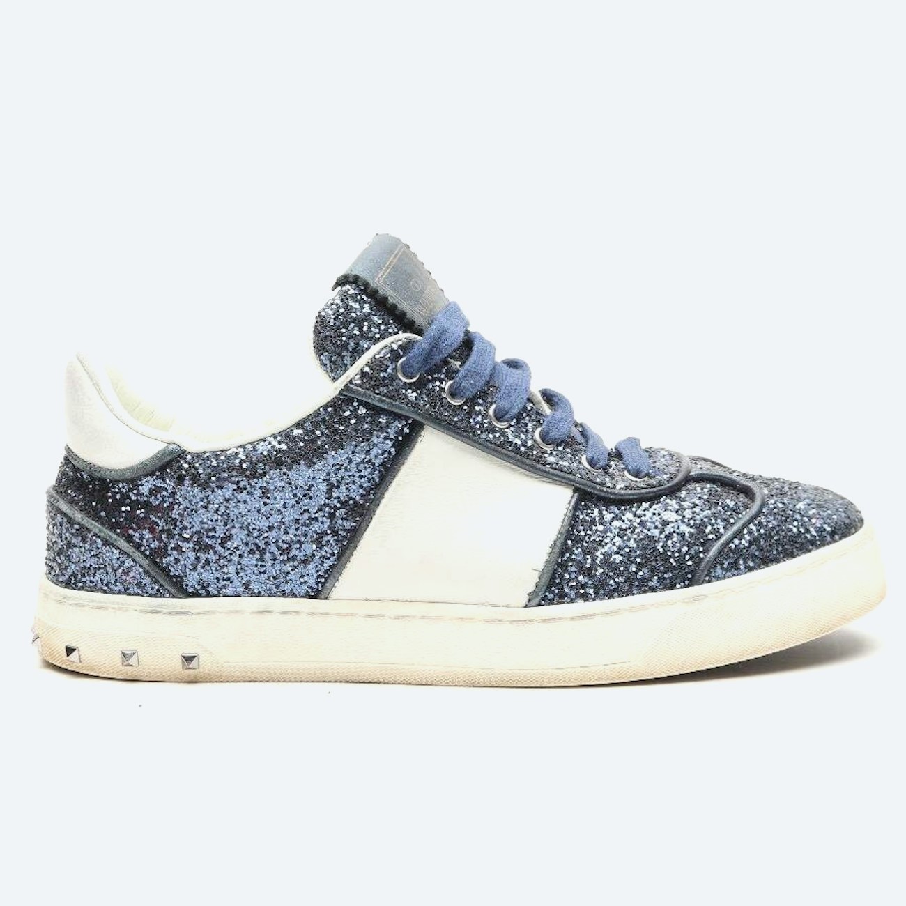 Image 1 of Rockstud Sneakers EUR 37.5 Blue in color Blue | Vite EnVogue