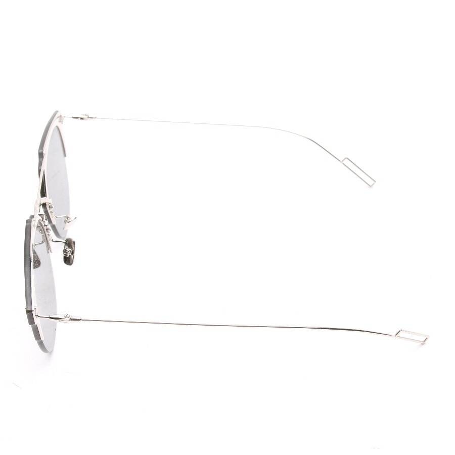 Image 3 of So Real Sunglasses Silver in color Metallic | Vite EnVogue