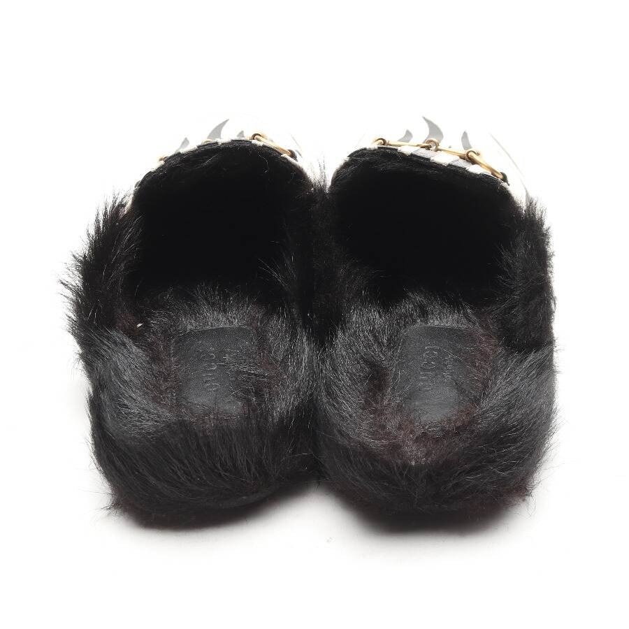 Image 3 of Princetown Fur Mules EUR 39.5 Black in color Black | Vite EnVogue