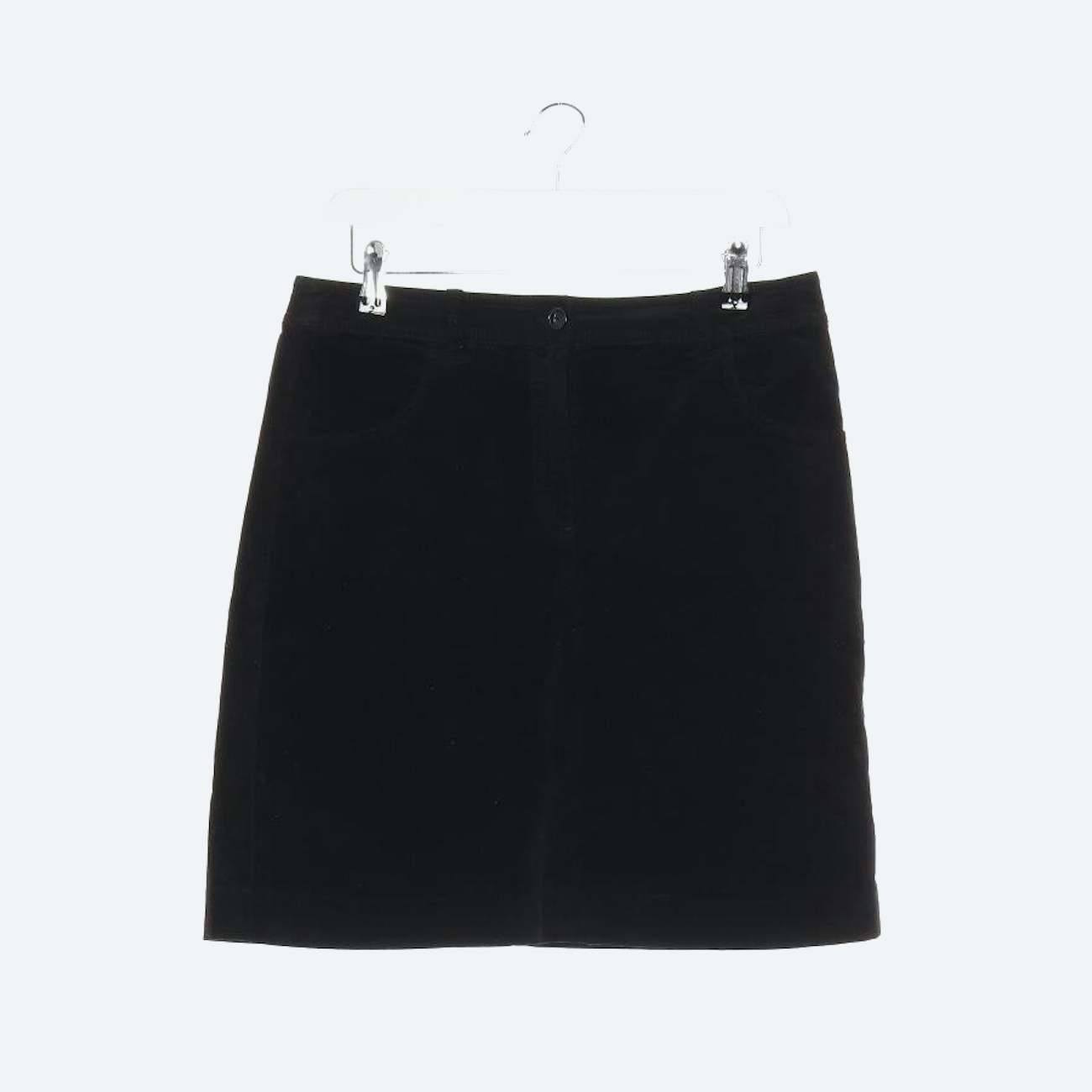 Image 1 of Corduroy Skirt 36 Black in color Black | Vite EnVogue