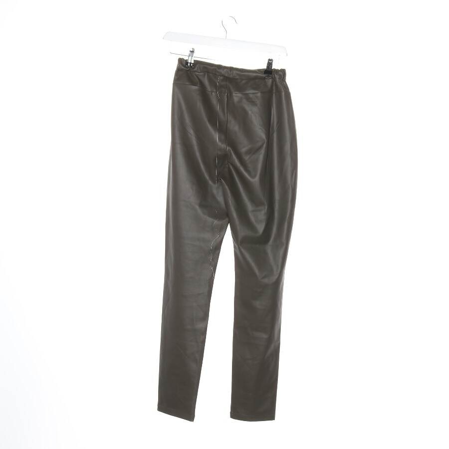 Image 2 of Trousers S Olive Green in color Green | Vite EnVogue
