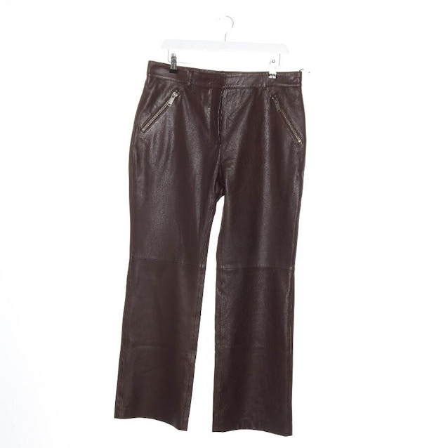 Image 1 of Leather Pants 44 Brown | Vite EnVogue
