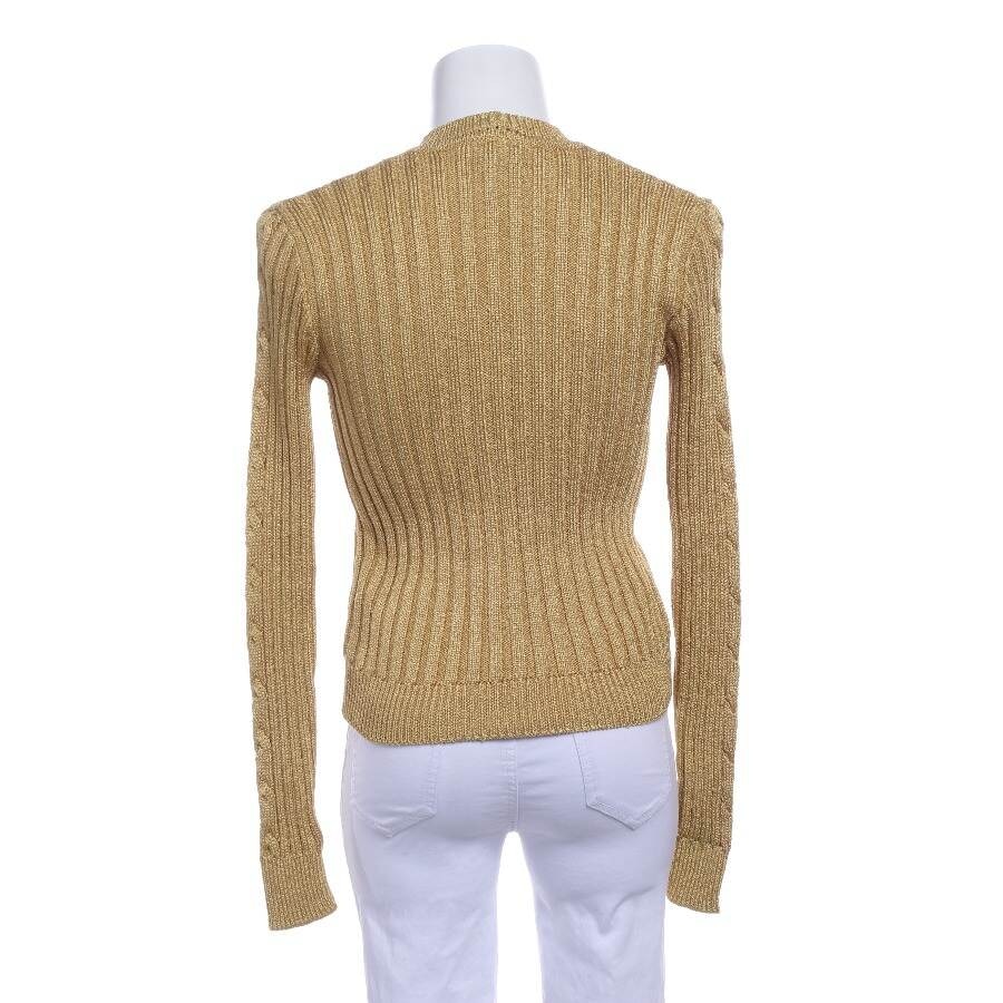 Image 2 of Cardigan 36 Mustard Yellow in color Yellow | Vite EnVogue