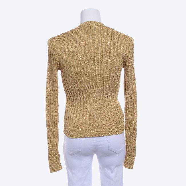 Image 2 of Cardigan 36 Mustard Yellow in color Yellow | Vite EnVogue