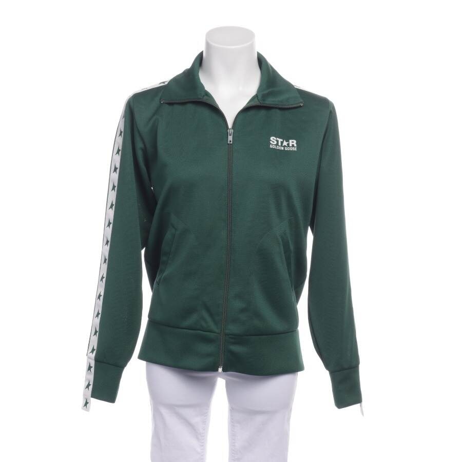 Image 1 of Sweat Jacket S Green in color Green | Vite EnVogue