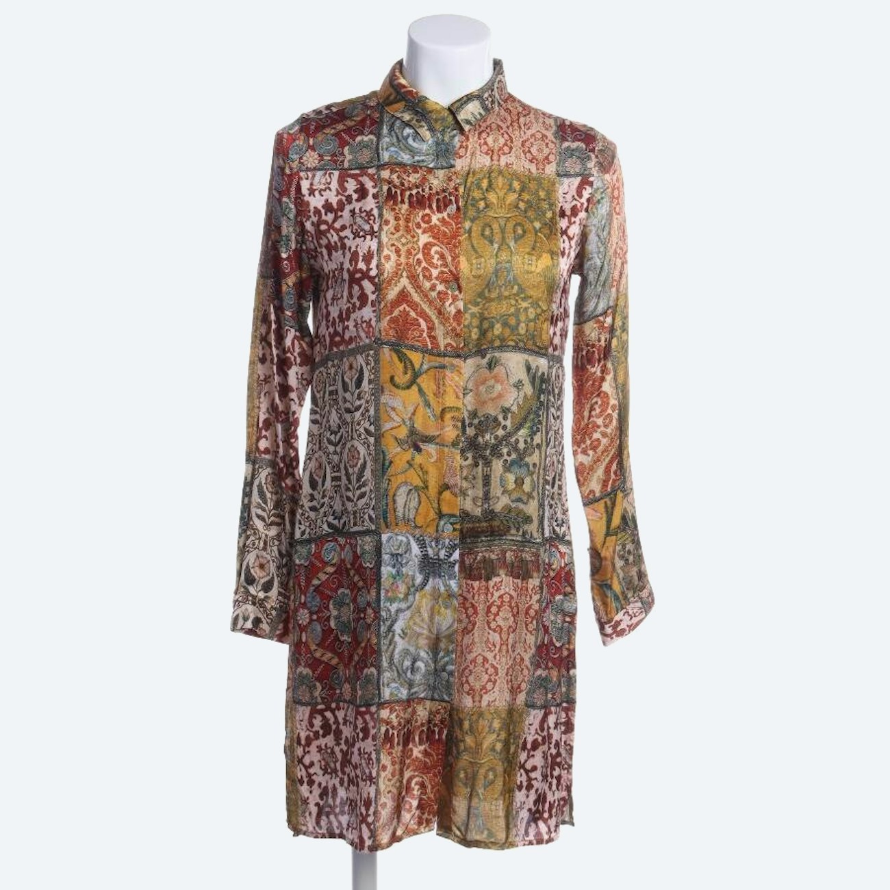 Image 1 of Shirt Dress 36 Multicolored in color Multicolored | Vite EnVogue