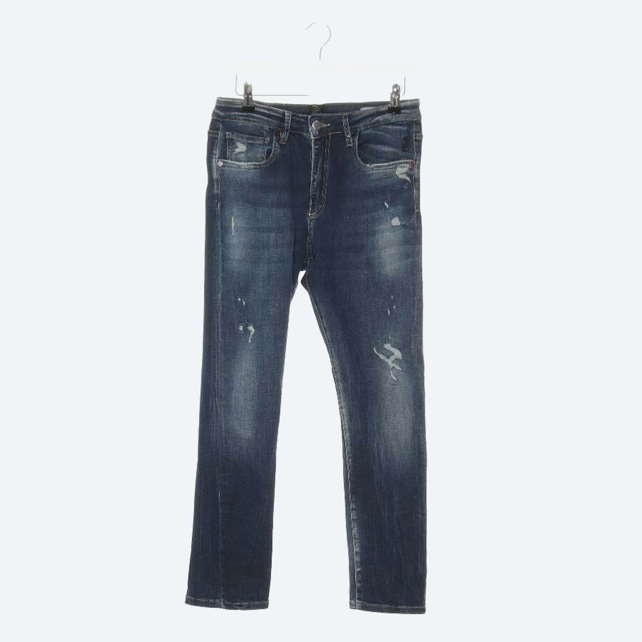 Image 1 of Jeans Boyfriend W25 Blue in color Blue | Vite EnVogue