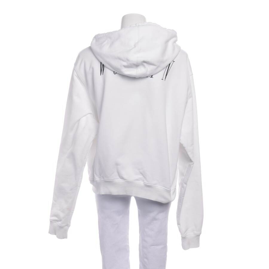 Image 2 of Hooded Sweatshirt L White in color White | Vite EnVogue