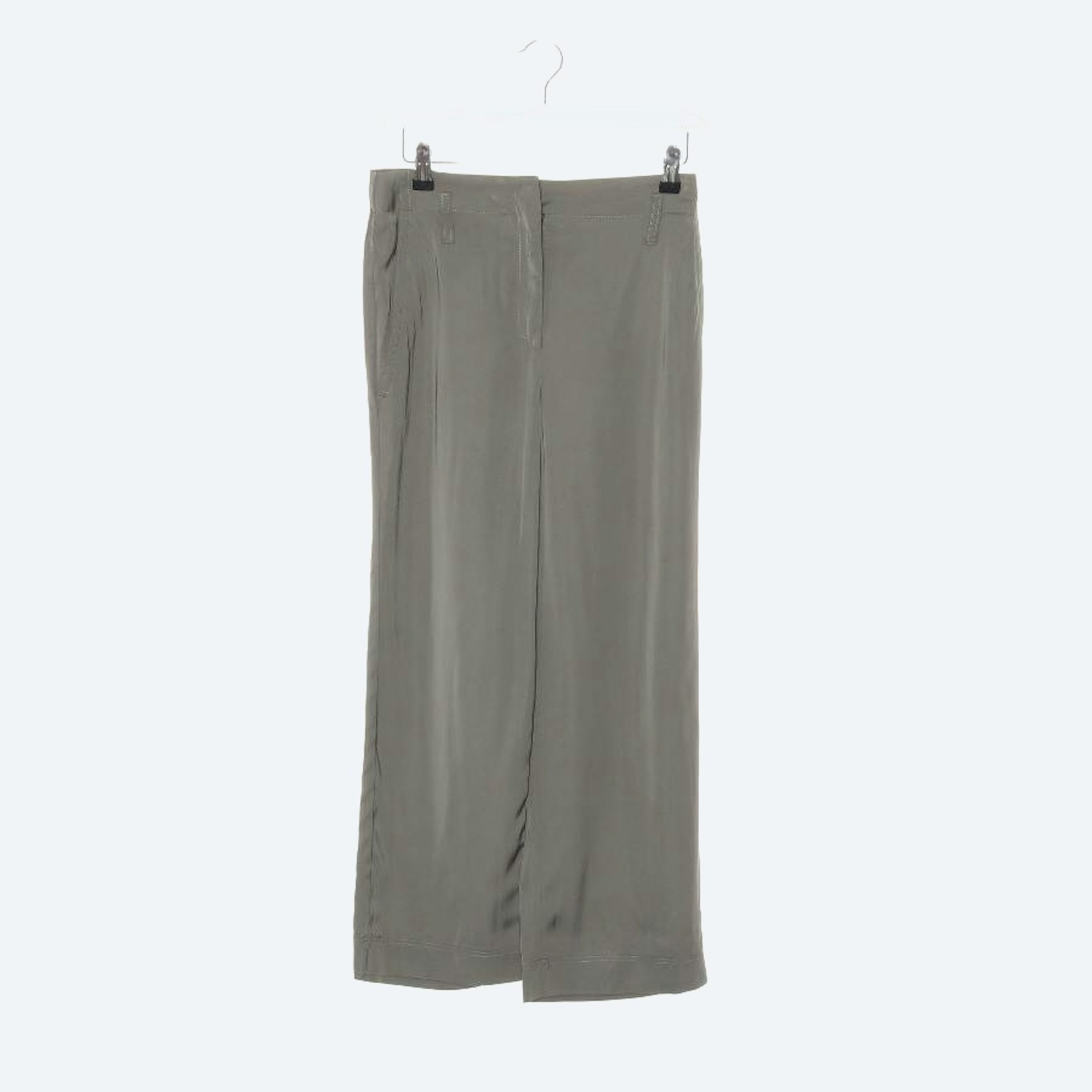 Image 1 of Trousers 34 Green in color Green | Vite EnVogue