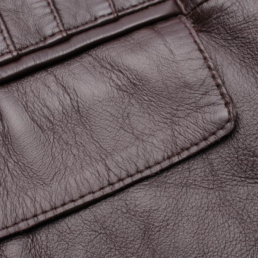 Image 5 of LeatherJacket 32 Dark Brown in color Brown | Vite EnVogue