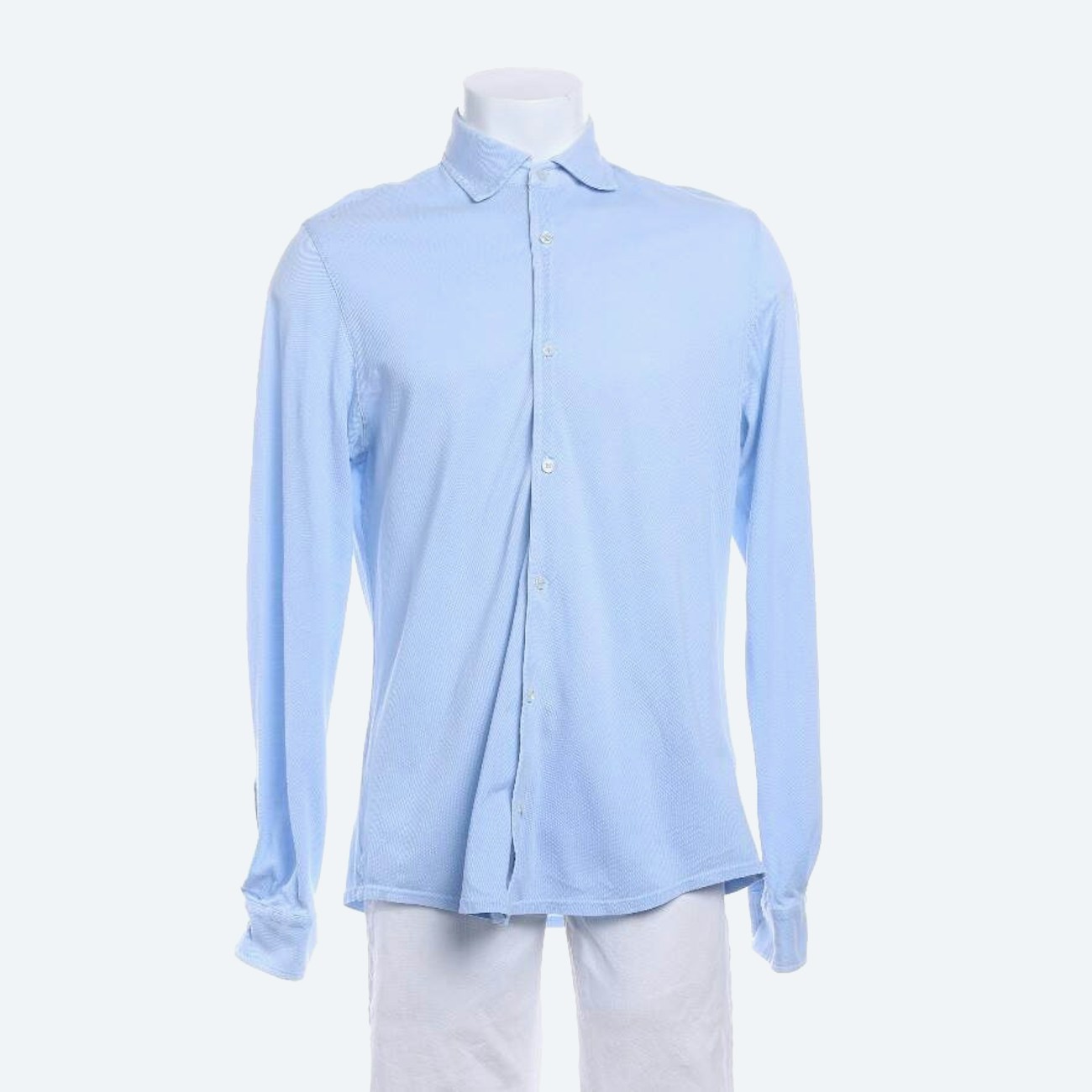 Image 1 of Casual Shirt 50 Light Blue in color Blue | Vite EnVogue