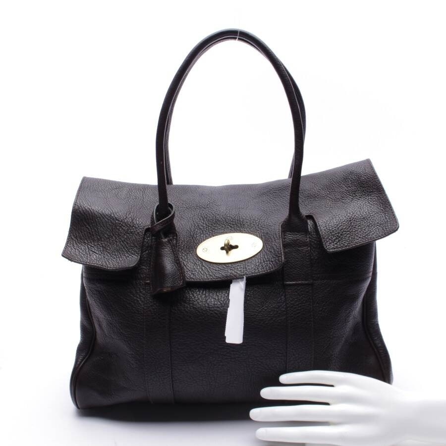 Image 4 of Bayswater Handbag Dark Brown in color Brown | Vite EnVogue