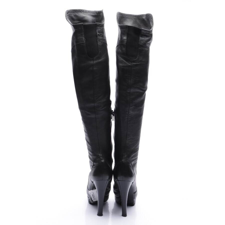 Image 3 of Overknee Boots EUR 36 Black in color Black | Vite EnVogue
