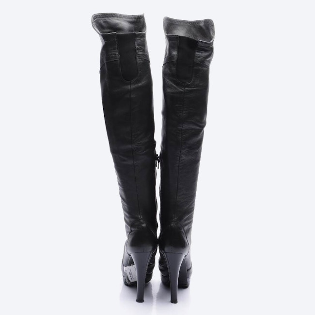 Image 3 of Overknee Boots EUR 36 Black in color Black | Vite EnVogue