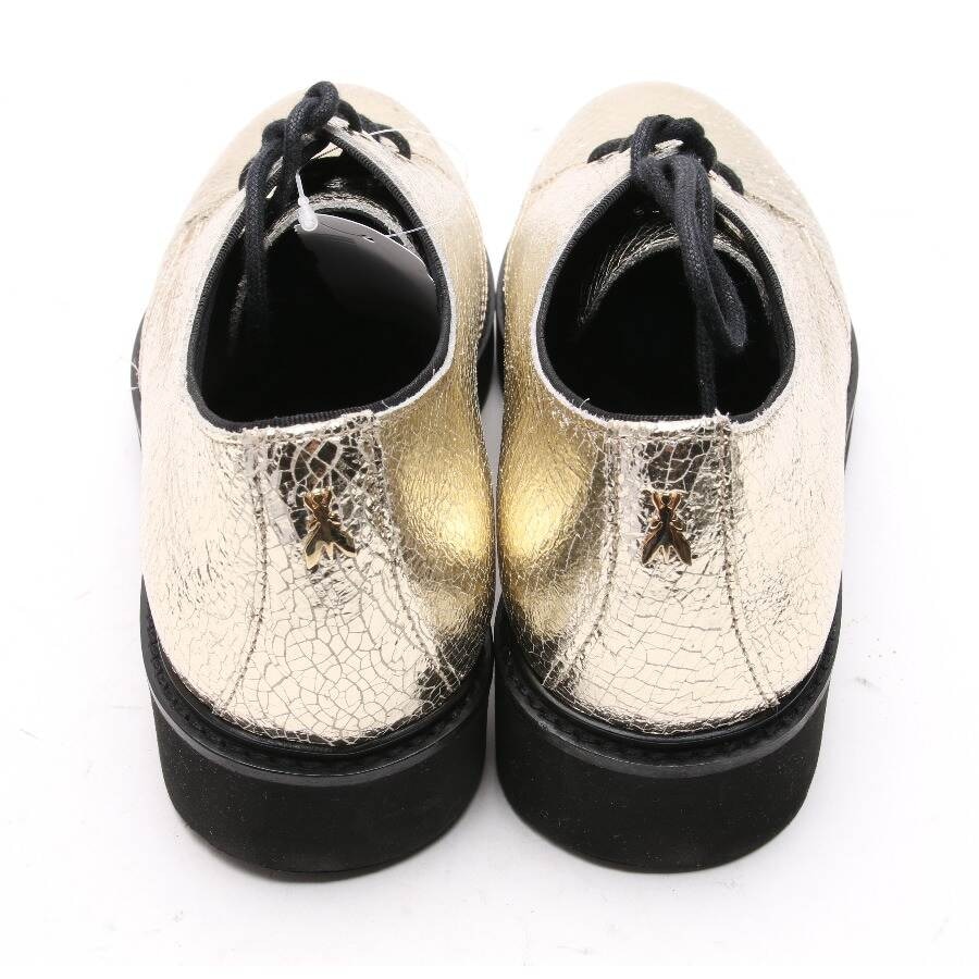 Image 3 of Loafers EUR38 Gold in color Metallic | Vite EnVogue