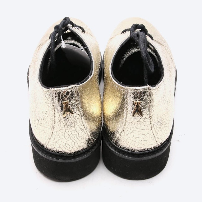 Image 3 of Loafers EUR38 Gold in color Metallic | Vite EnVogue