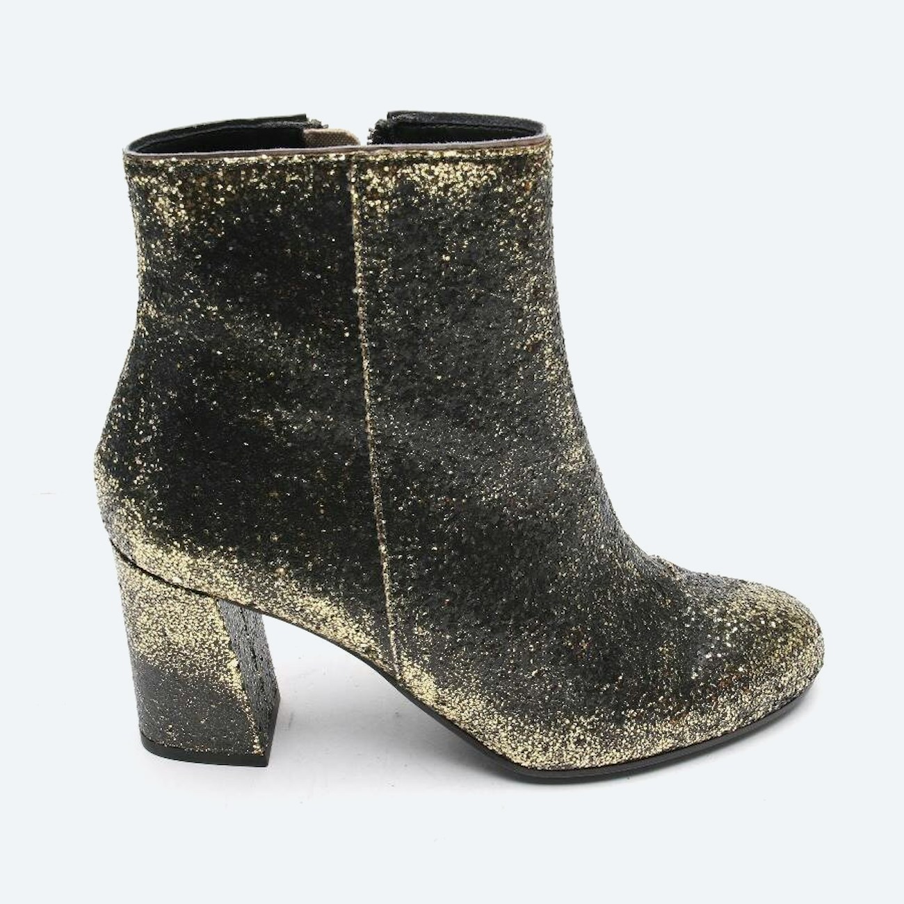 Image 1 of Ankle Boots EUR 37 Gold in color Metallic | Vite EnVogue